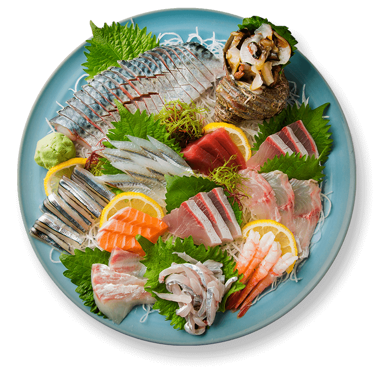 刺身盛り合わせ