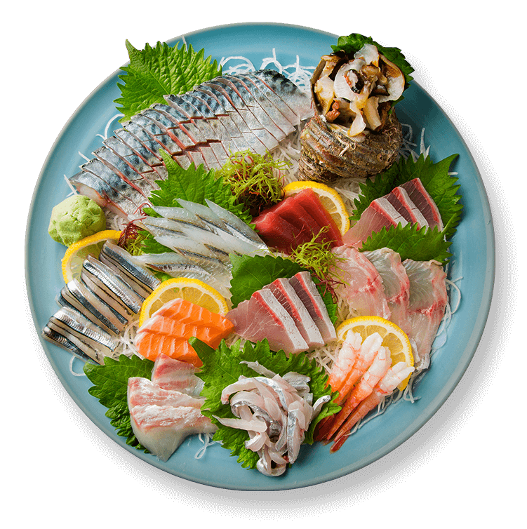 刺身盛り合わせ